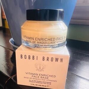 Brand New, Bobbi Brown Vitamin Enriched Face Base, 1.7 fl oz.